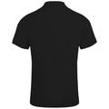 Black - Back - Canterbury Mens Waimak Short Sleeve Pique Polo Shirt
