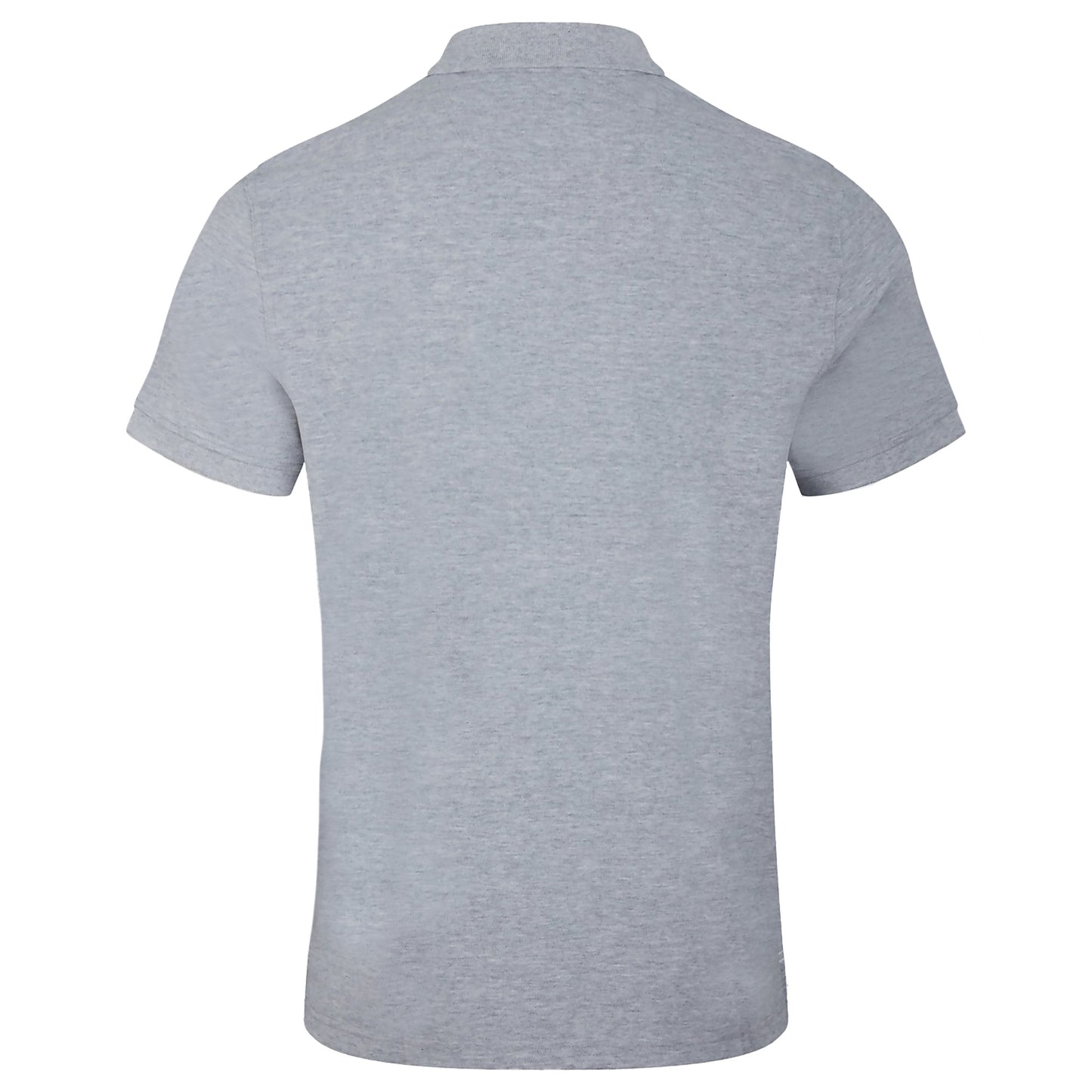 Grey Marl - Back - Canterbury Mens Waimak Short Sleeve Pique Polo Shirt