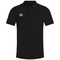 Black - Front - Canterbury Mens Waimak Short Sleeve Pique Polo Shirt
