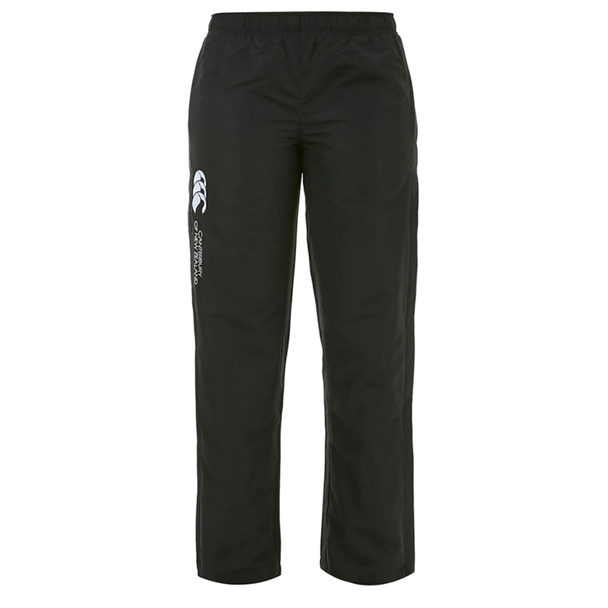 Black - Front - Canterbury Womens-Ladies Stadium Elasticated Sports Trousers