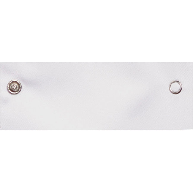 White - Back - AFD Adults Unisex Short Sleeve Chefs Jacket