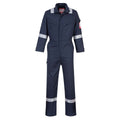 Navy - Front - Portwest Mens Bizflame Flame Resistant Work Overall-Coverall
