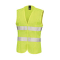 Fluorescent Yellow - Front - Result Core Womens-Ladies Sleeveless Hi Vis Vest
