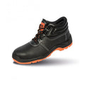 Black-Orange - Back - Result Mens Work-Guard Defence SBP Waterproof Leather Safety Boots