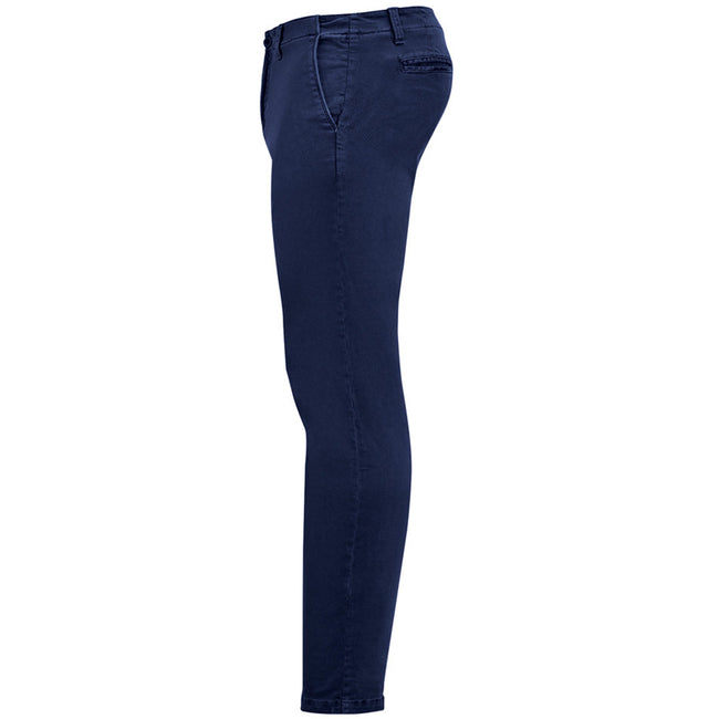 French Navy - Side - SOLS Mens Jules Chino Trousers