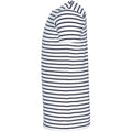 White-Navy - Side - SOLS Mens Miles Striped Short Sleeve T-Shirt
