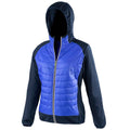 Royal Blue-Navy - Front - Spiro Womens-Ladies Zero Gravity Showerproof Jacket