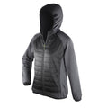 Black-Charcoal - Front - Spiro Womens-Ladies Zero Gravity Showerproof Jacket