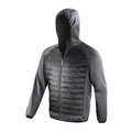 Black-Charcoal - Front - Spiro Mens Zero Gravity Showerproof Quick Dry Jacket