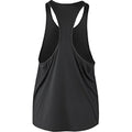 Black - Back - Spiro Womens-Ladies Impact Softex Tank Top