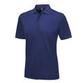 French Navy - Front - AWDis Just Cool Mens Smooth Short Sleeve Polo Shirt