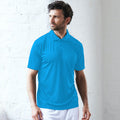 Sapphire Blue - Back - AWDis Just Cool Mens Smooth Short Sleeve Polo Shirt