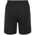 Jet Black - Back - AWDis Just Cool Childrens-Kids Sport Shorts