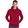 Burgundy - Back - AWDis Adults Unisex Polyester Sports Hoodie