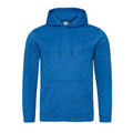 Royal Blue - Front - AWDis Adults Unisex Polyester Sports Hoodie