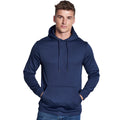 Oxford Navy - Back - AWDis Adults Unisex Polyester Sports Hoodie