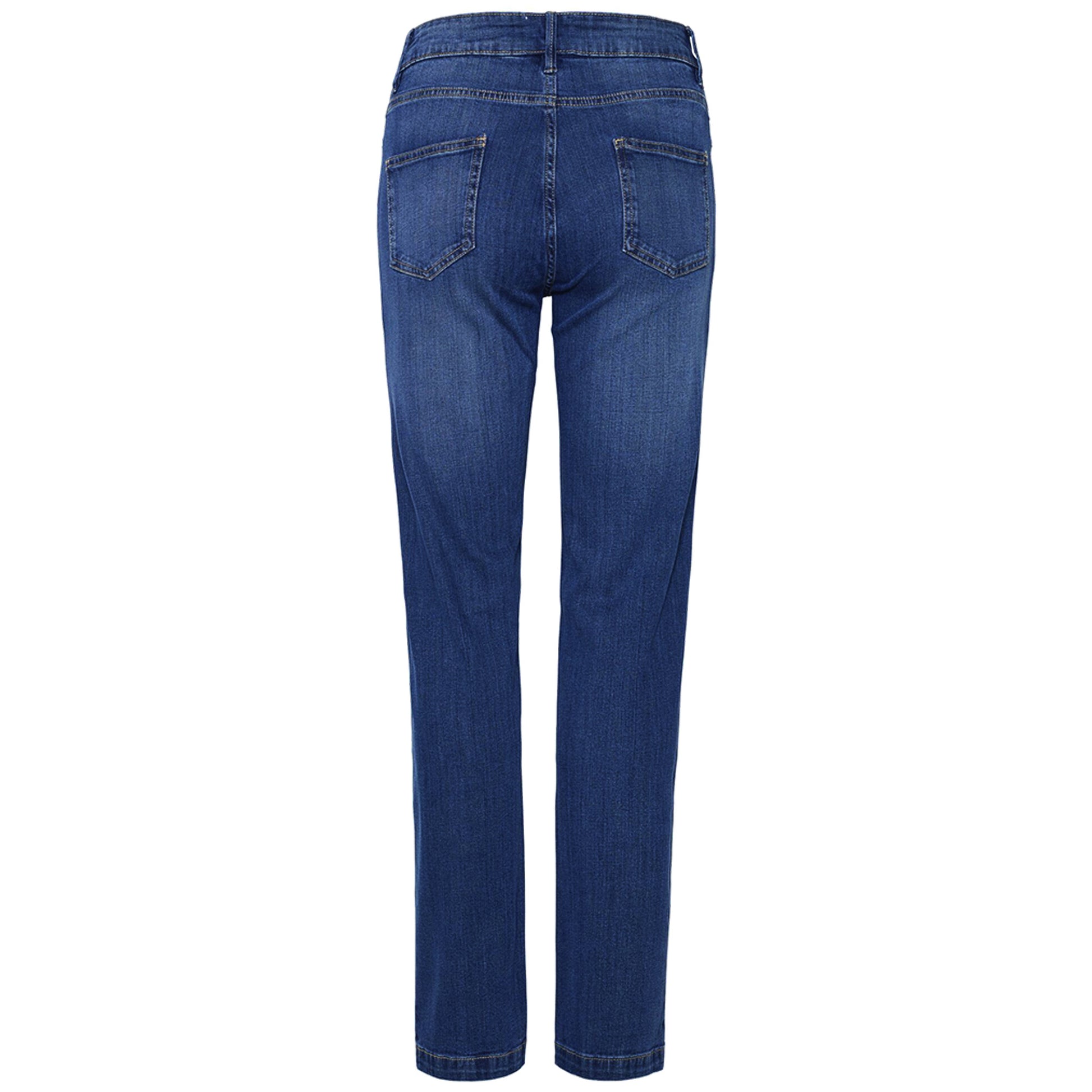 Mid Wash - Lifestyle - AWDis So Denim Womens-Ladies Katy Straight Leg Jeans
