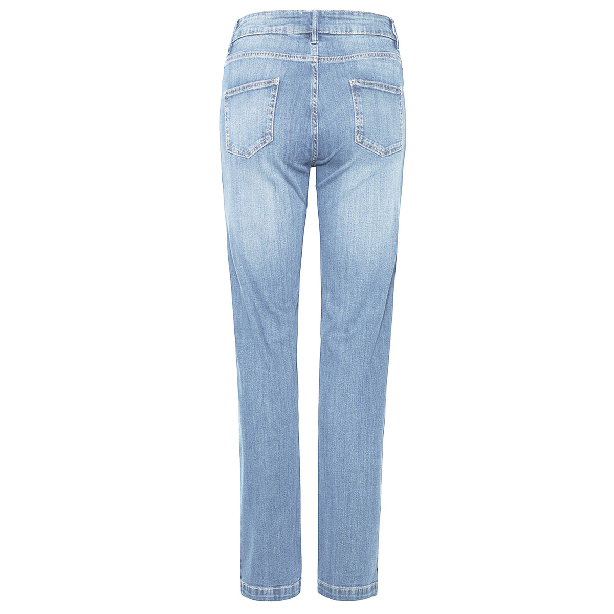 Light Wash - Back - AWDis So Denim Womens-Ladies Katy Straight Leg Jeans