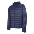 Navy - Front - Kariban Mens Lightweight Hooded Down Jacket