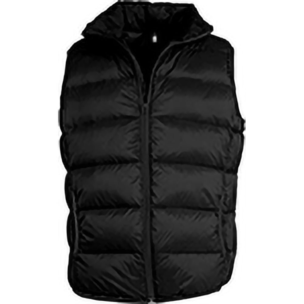 Black - Back - Kariban Mens Quilted Lightweight Down Bodywarmer