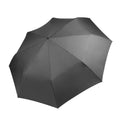 Dark Grey - Front - Kimood Foldable Compact Mini Umbrella