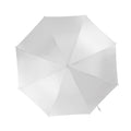 White - Front - Kimood Large Automatic Walking Umbrella