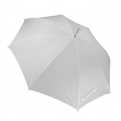 White - Front - Kimood Automatic Opening Transparent Dome Umbrella