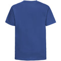 Bright Royal - Side - Russell Childrens-Kids Slim Short Sleeve T-Shirt