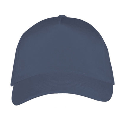 Denim - Back - SOLS Unisex Long Beach Cap