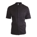 Black-Black - Front - Le Chef Unisex ThermoCool Chefs Prep Jacket