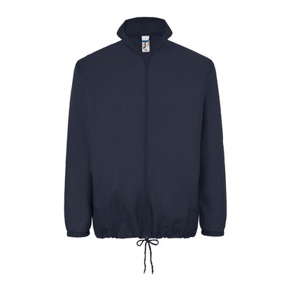 French Navy - Front - SOLS Unisex Shift Showerproof Windbreaker Jacket