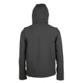 Charcoal - Back - SOLS Mens Transformer Pro Softshell Jacket