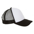 White-Black - Front - SOLS Unisex Bubble Contrast Cap