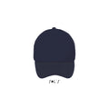 French Navy - Back - SOLS Unisex Bubble Contrast Cap