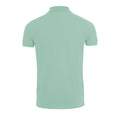 Mint - Back - SOLS Mens Phoenix Short Sleeve Pique Polo Shirt