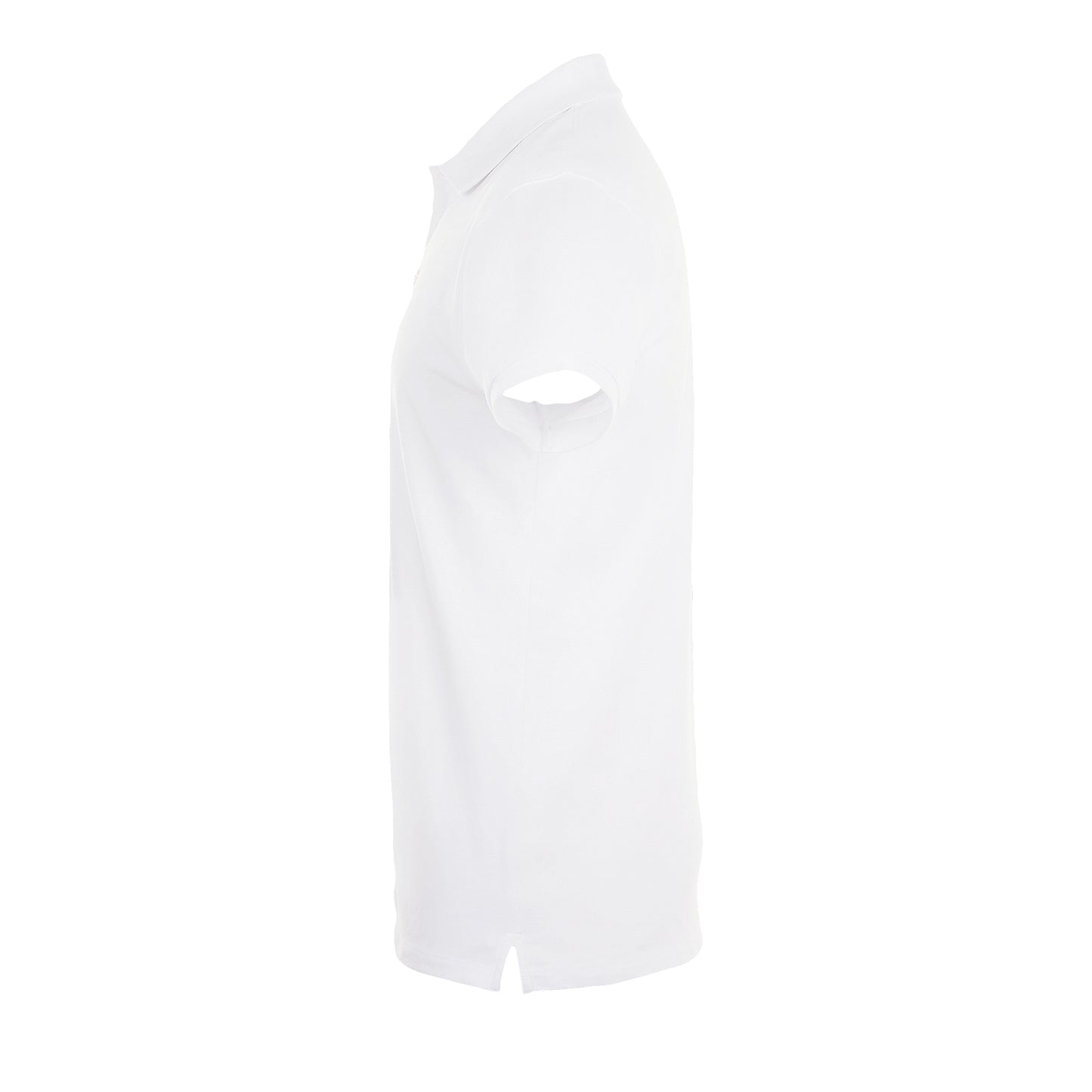 White - Side - SOLS Mens Phoenix Short Sleeve Pique Polo Shirt