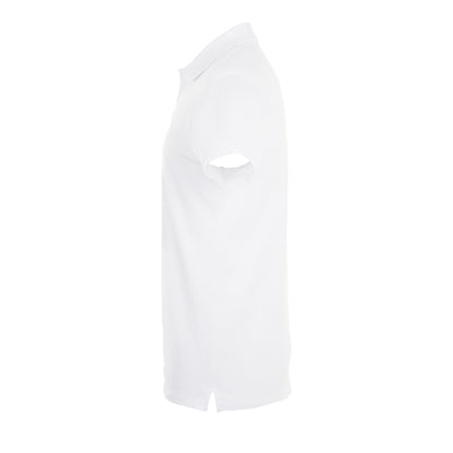 White - Side - SOLS Mens Phoenix Short Sleeve Pique Polo Shirt