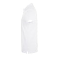 White - Side - SOLS Mens Phoenix Short Sleeve Pique Polo Shirt