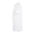 White - Side - SOLS Mens Phoenix Short Sleeve Pique Polo Shirt