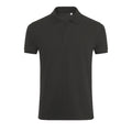 Charcoal Marl - Front - SOLS Mens Phoenix Short Sleeve Pique Polo Shirt