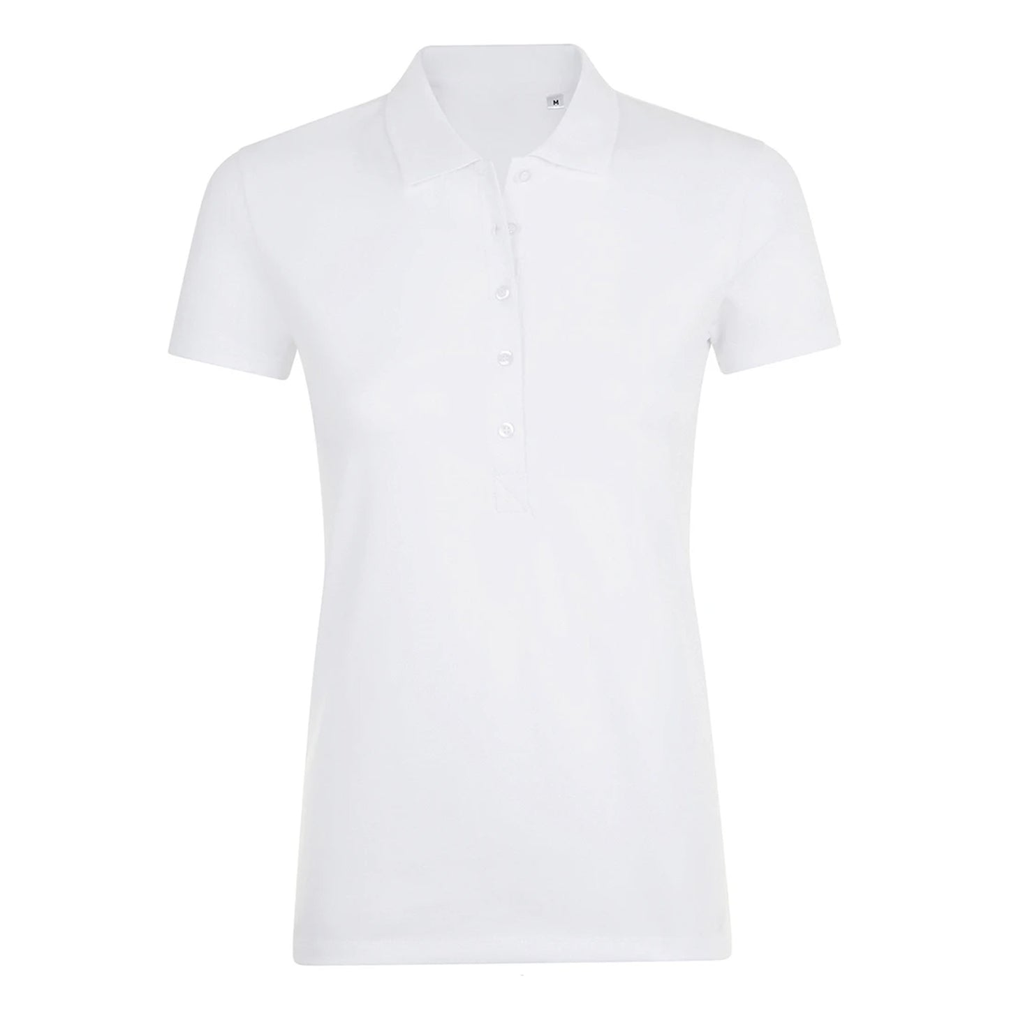 White - Front - SOLS Womens-Ladies Phoenix Short Sleeve Pique Polo Shirt