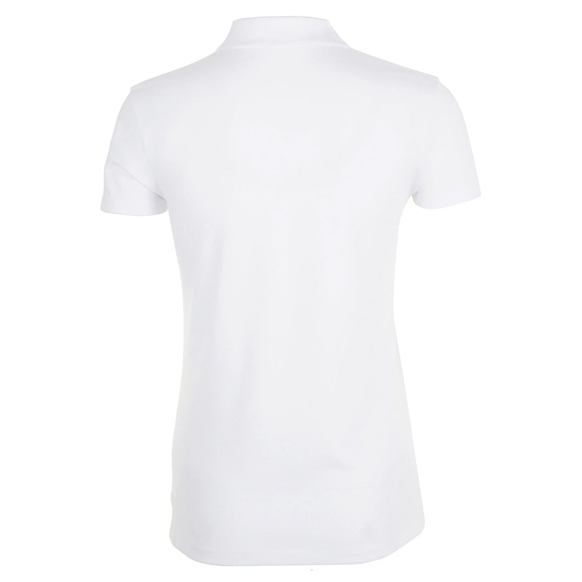 White - Back - SOLS Womens-Ladies Phoenix Short Sleeve Pique Polo Shirt