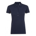 French Navy - Front - SOLS Womens-Ladies Phoenix Short Sleeve Pique Polo Shirt