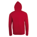 Red - Side - SOLS Mens Stone Zip Up Plain Hoodie