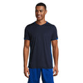 French Navy-Royal Blue - Back - SOLS Mens Classico Contrast Short Sleeve Football T-Shirt