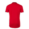 Red-Black - Back - SOLS Mens Classico Contrast Short Sleeve Football T-Shirt