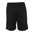 Black-White - Back - SOLS Childrens-Kids Olimpico Football Shorts