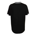 Black-White - Side - SOLS Childrens-Kids Classico Contrast Short Sleeve Football T-Shirt