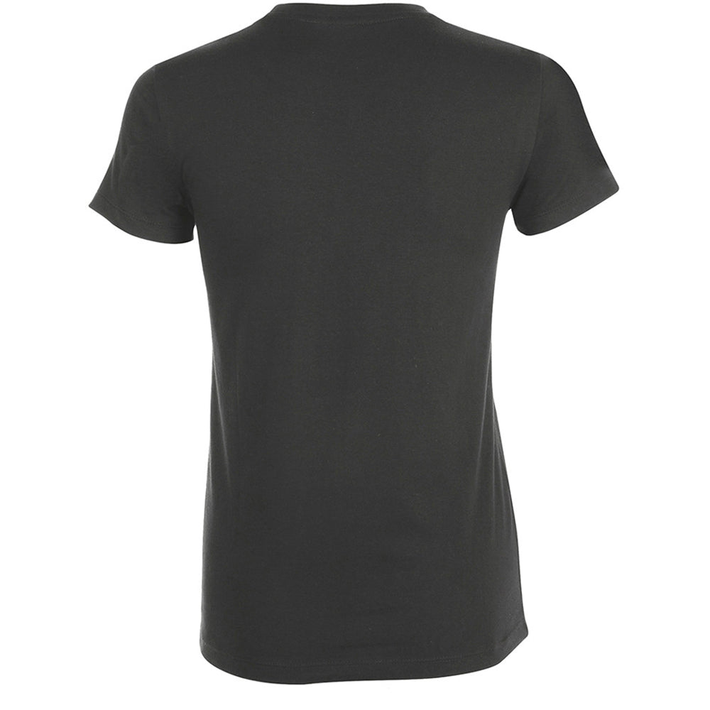 Dark Grey - Back - SOLS Womens-Ladies Regent Short Sleeve T-Shirt