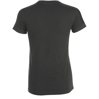 Dark Grey - Back - SOLS Womens-Ladies Regent Short Sleeve T-Shirt